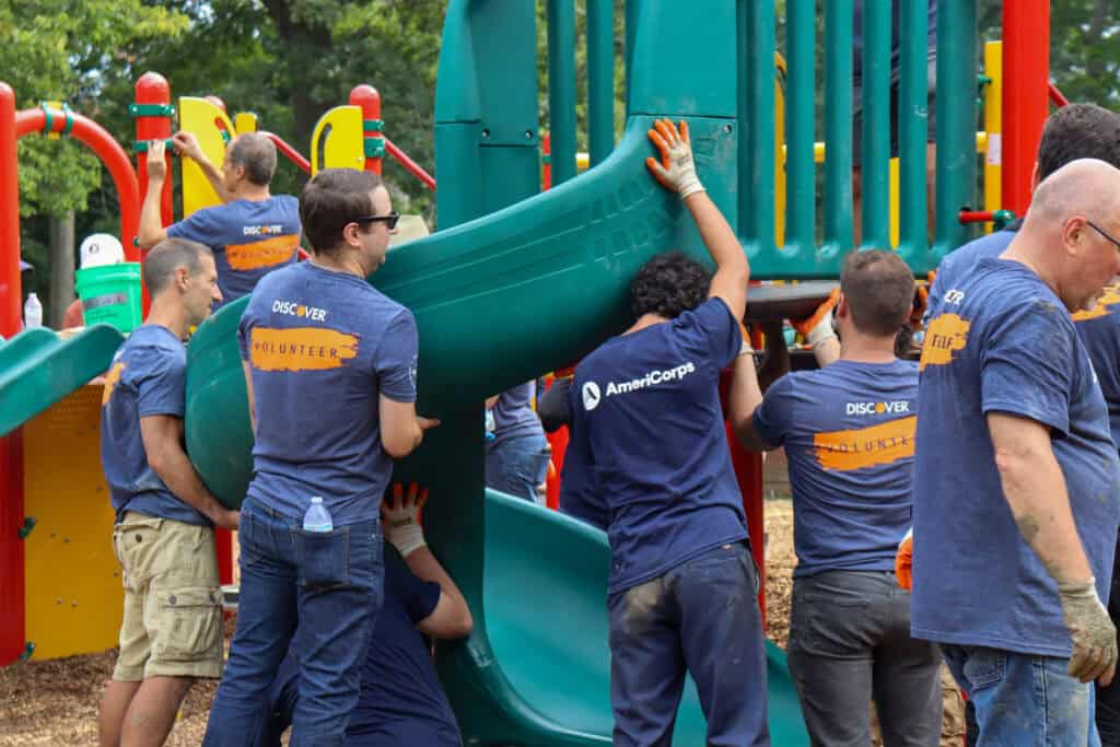 building a playground with discover