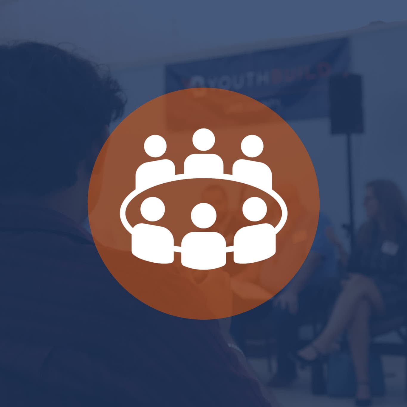 Community icon with YBLC background