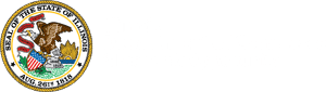 Seal of the State of Illinois next to the text Illinois Department of Commerce & Economic Opportunity on a light background.