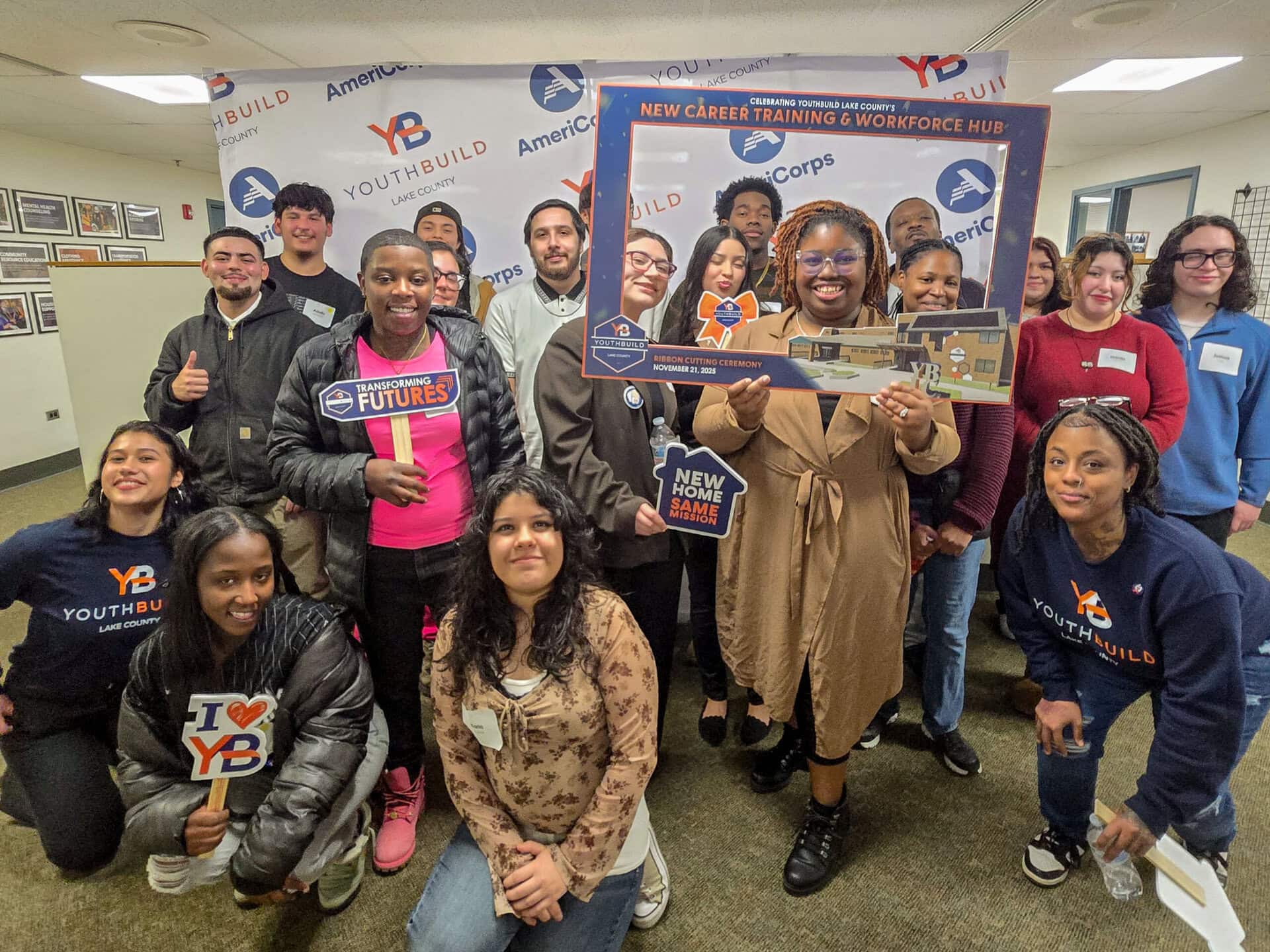 YouthBuild Lake County's Quarterly Alumni Networking Event