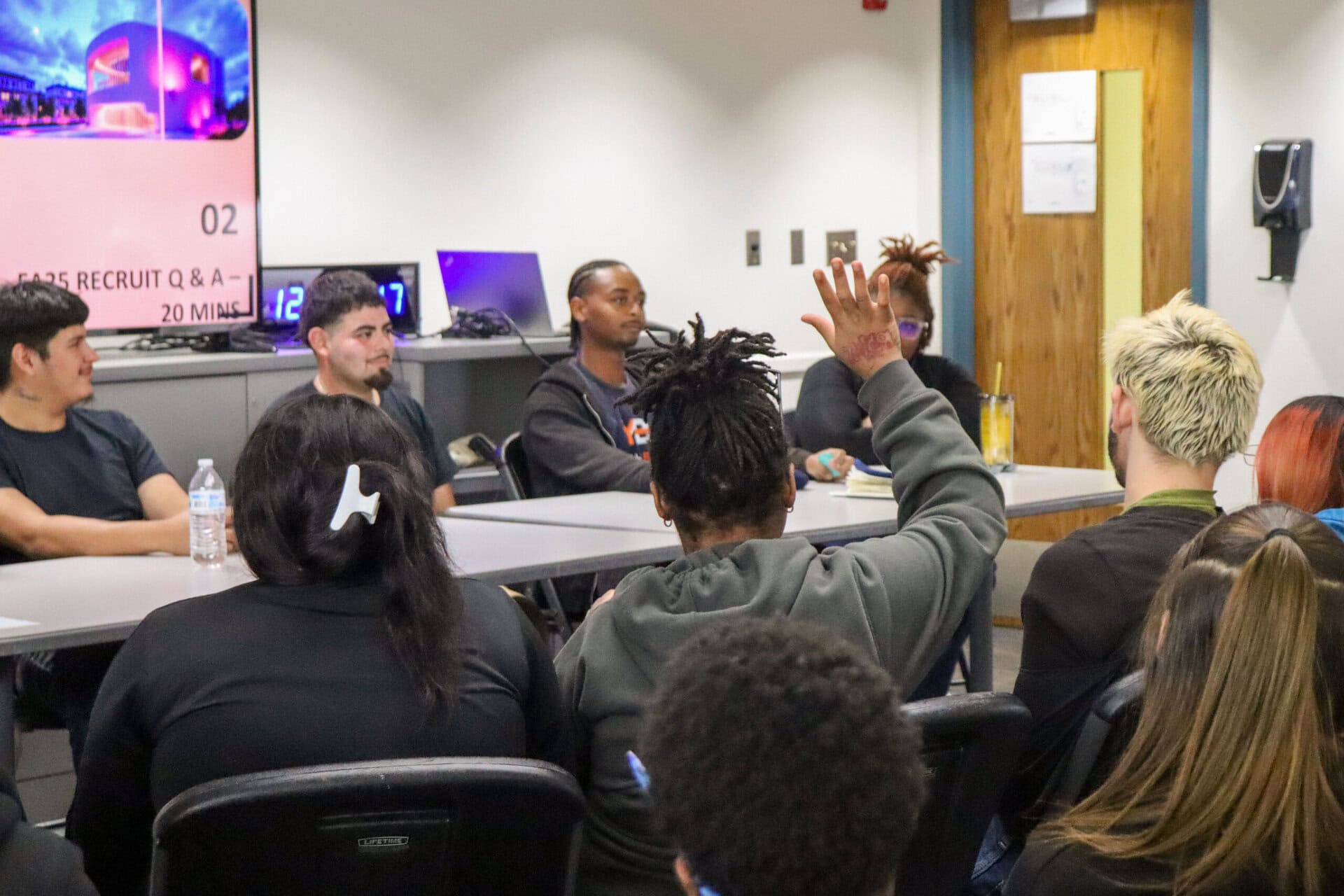 Young people doing volunteer program through YouthBuild programs