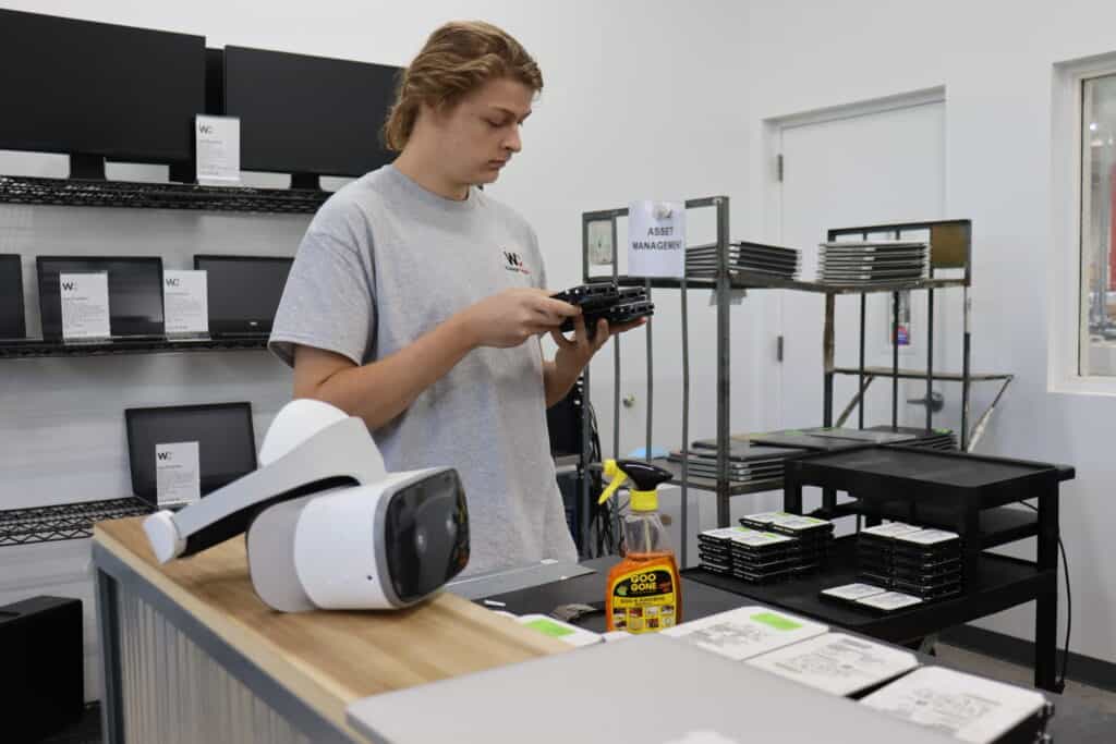 savion's internship at waukegan computer