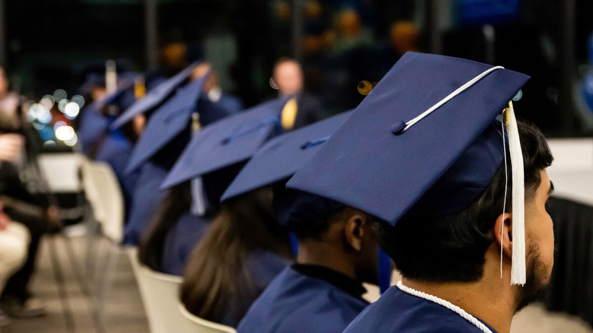 Image of youth graduating